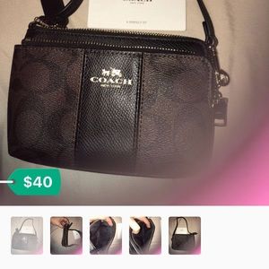 Coach wristlet